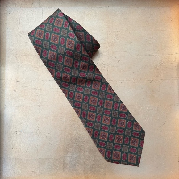 Men! Ermenegildo Zegna 100% Silk Tie - Picture 1 of 5
